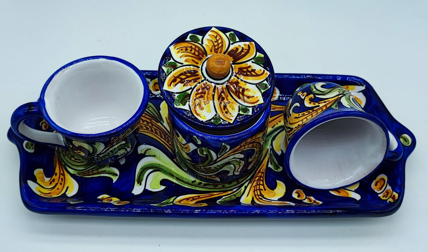 Baroque style tea set