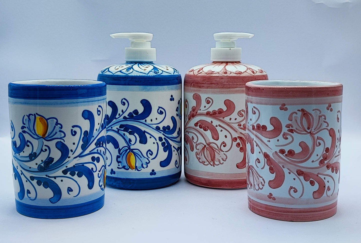 Ceramic soap dispenser
