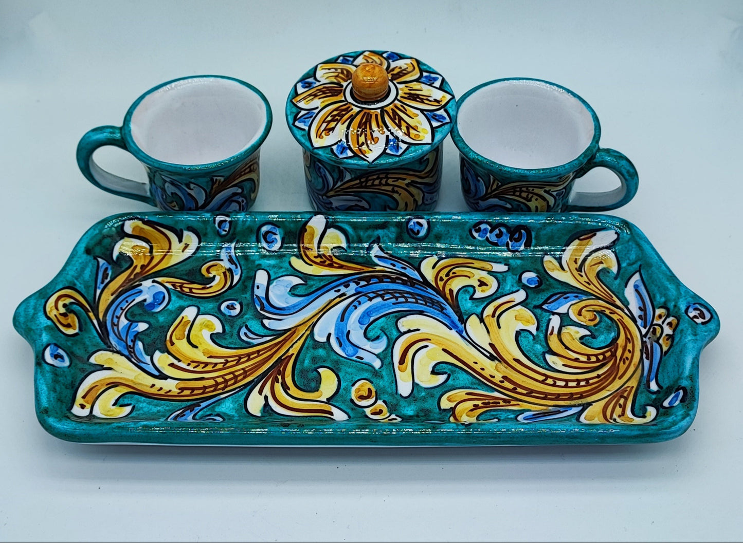 Ceramic sugar bowl