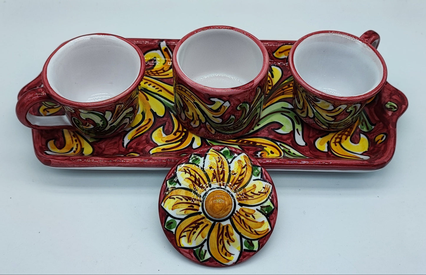 Handmade ceramic cups