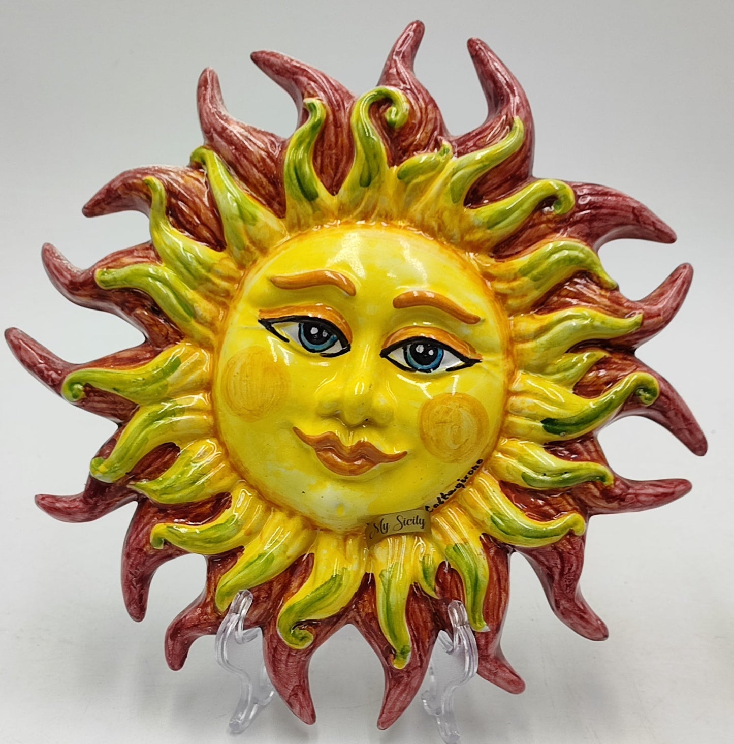 Sun-Kissed Splendor: The Ceramica di Caltagirone Collection" 29/30CM