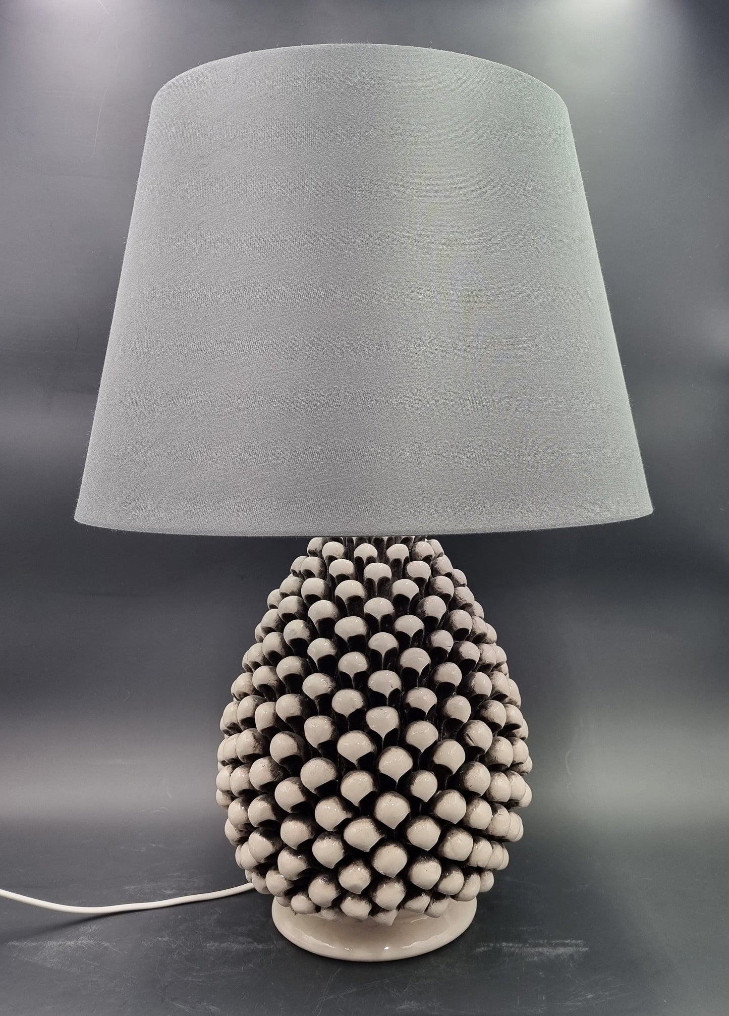Lampada in Ceramica Siciliana - Pigna di Caltagirone 59cm