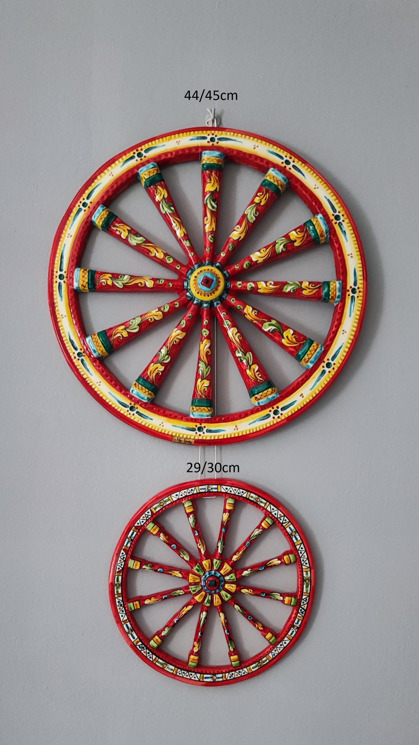 Sicilian cart wheel