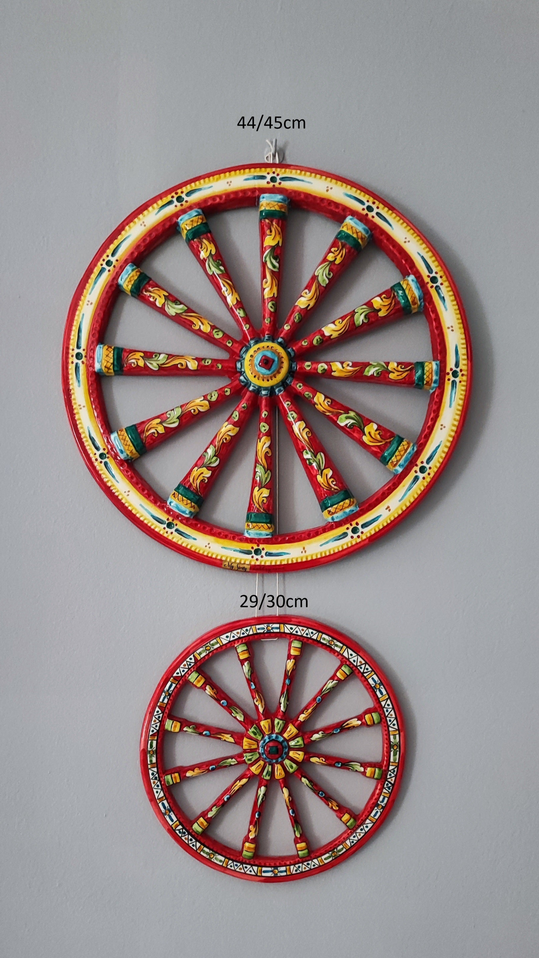 Sicilian cart wheel