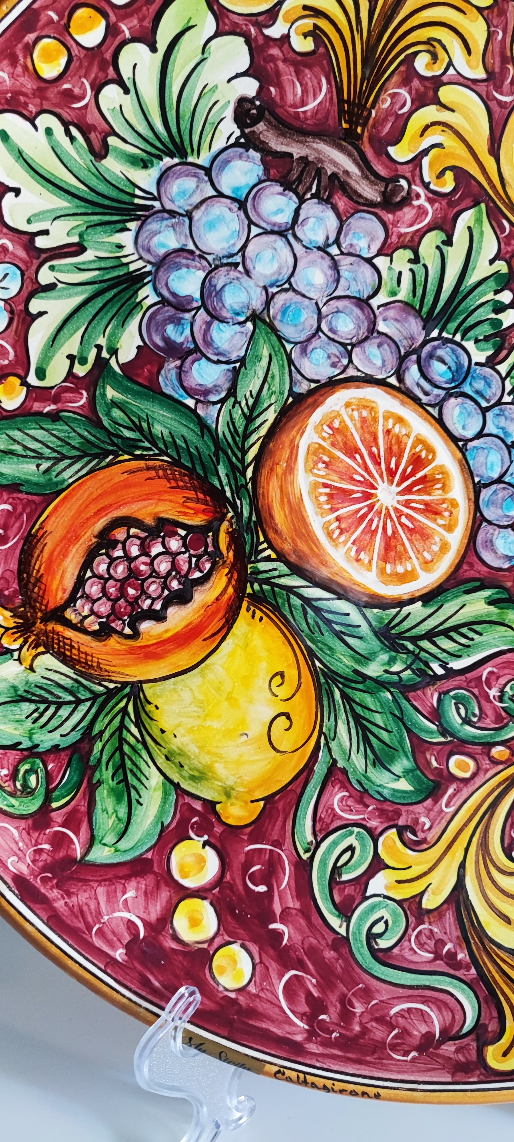 Handcrafted Italian Plate