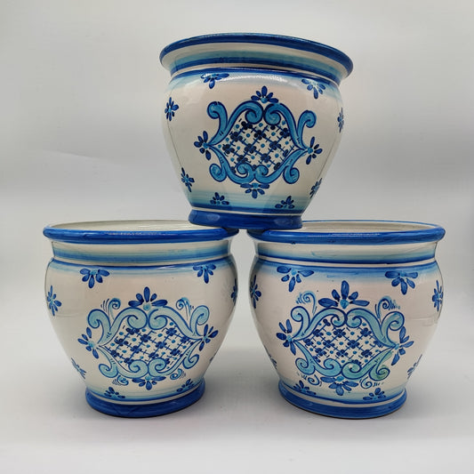 Caltagirone vase holder