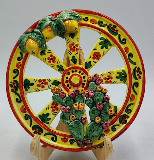 Ceramic Cart Wheel