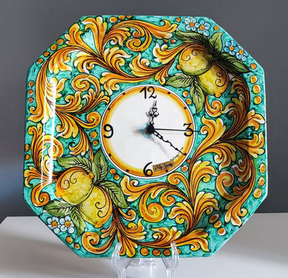 Hand-Painted Clock
