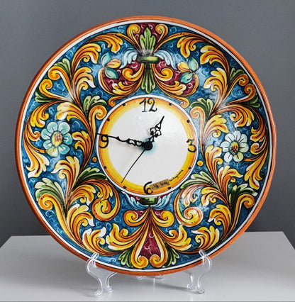 Hand-Painted Clock