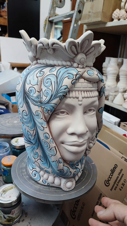 Teste di Moro Africane style 38cm
