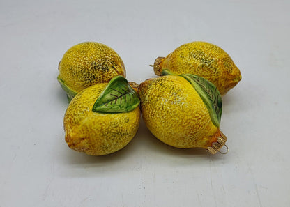 Ceramica di Caltagirone Xmas Tree Fruit Balls – Handcrafted Sicilian Elegance
