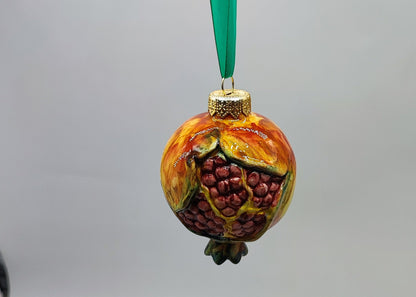 Ceramica di Caltagirone Xmas Tree Fruit Balls – Handcrafted Sicilian Elegance