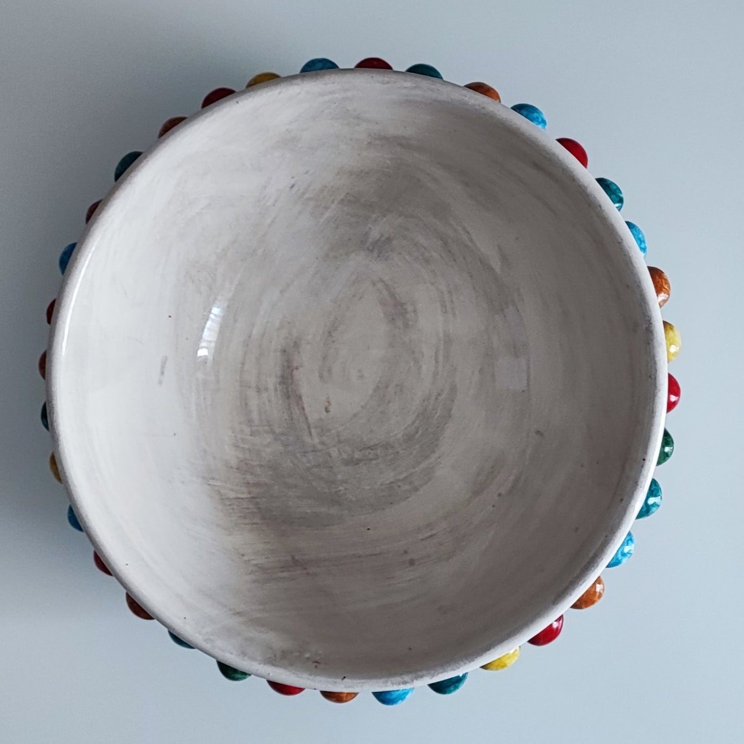 Table centre in Caltagirone pigna stile