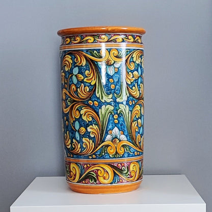 Portaombrelli siciliano della Ceramica di Caltagirone