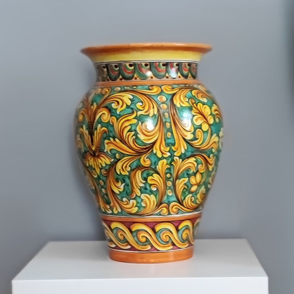 Portaombrelli siciliano della Ceramica di Caltagirone