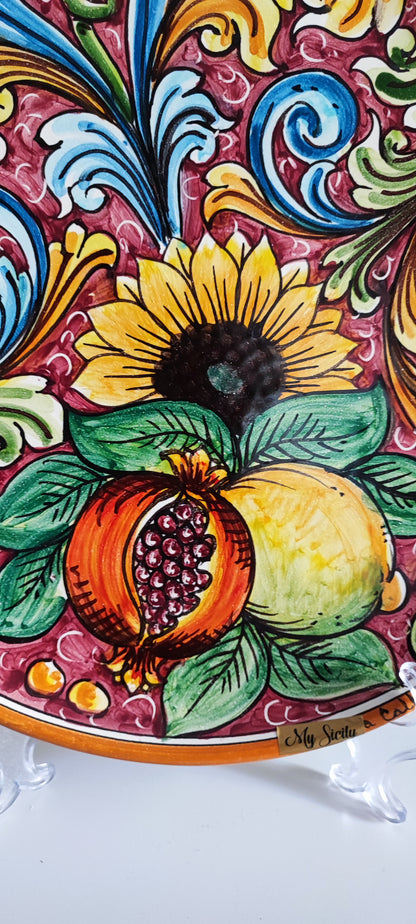 Handcrafted Baroque Plates