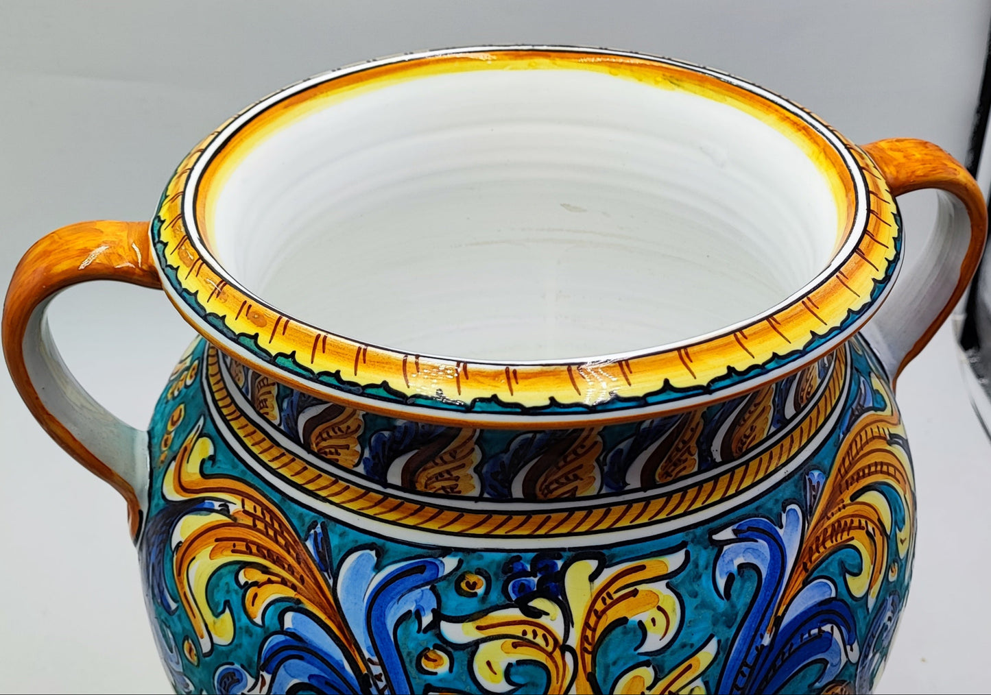 Unique ceramic jar
