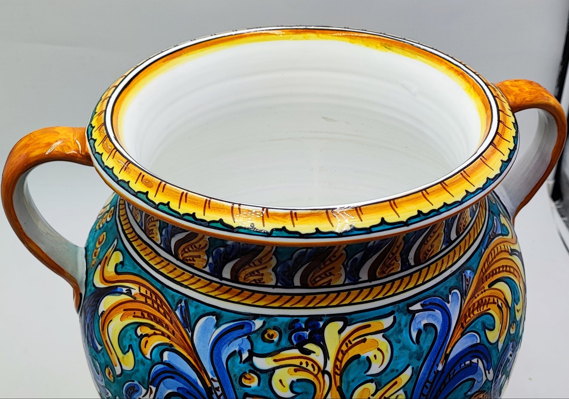 Unique ceramic jar
