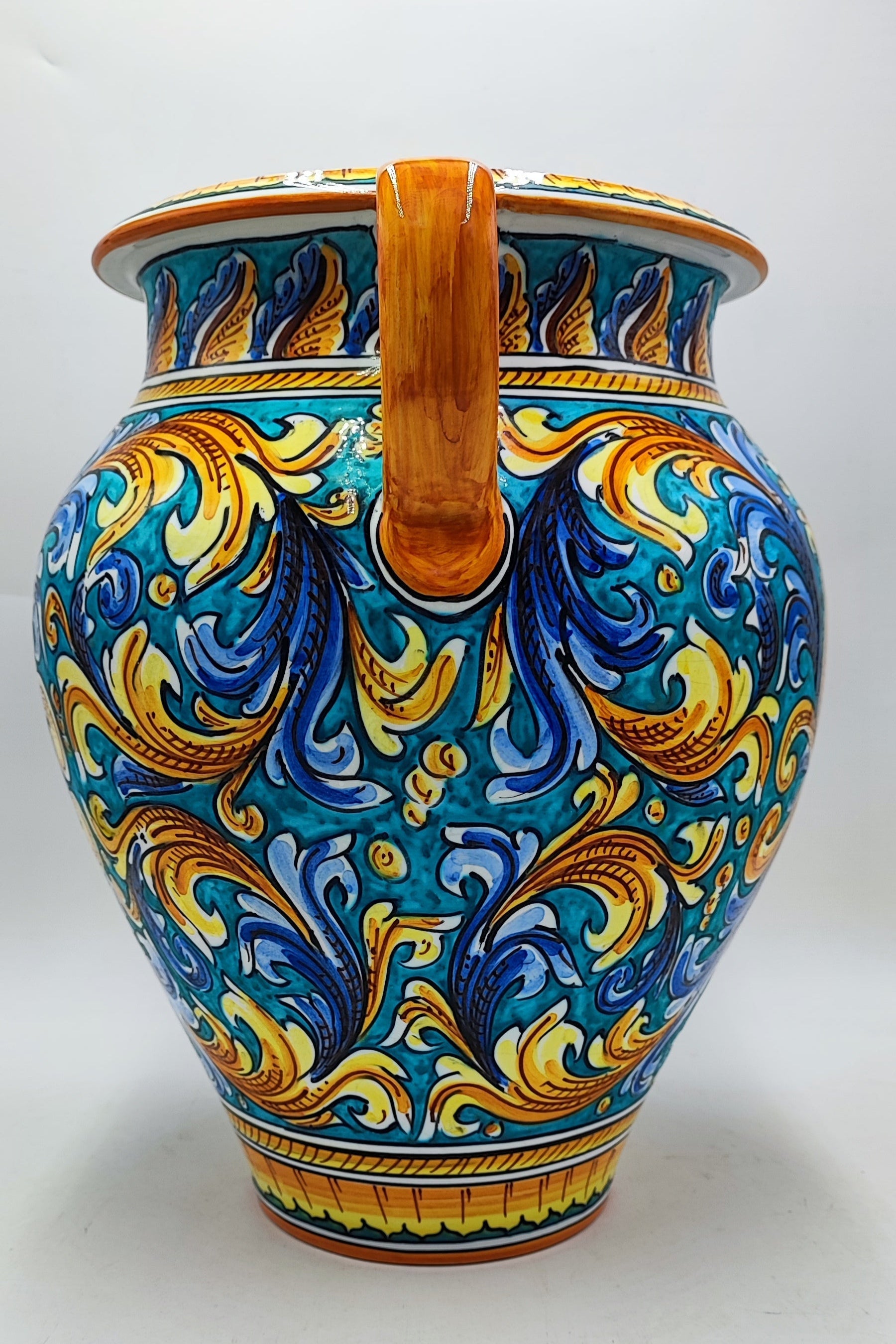 Unique ceramic jar
