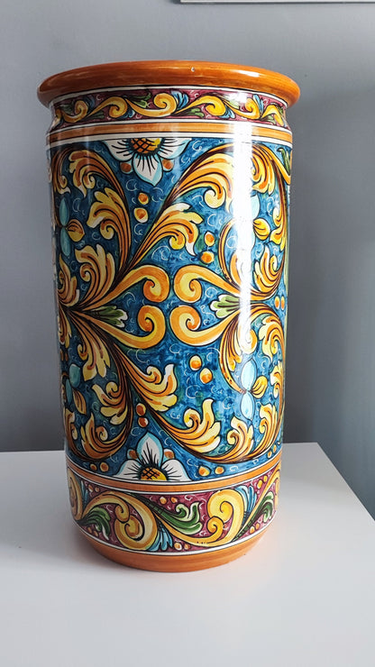 Multicolor Caltagirone umbrella holder
