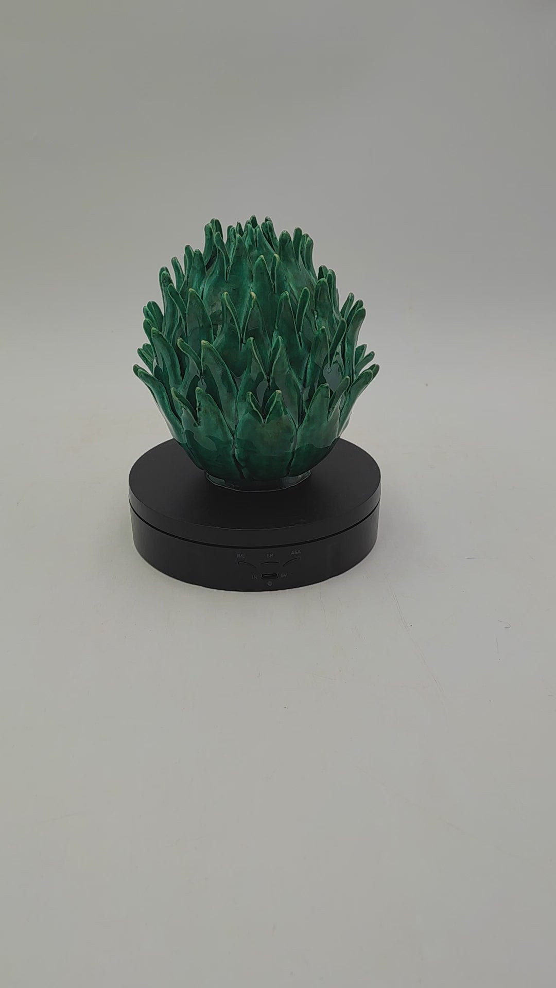 Hand-painted Caltagirone Artichoke Pine